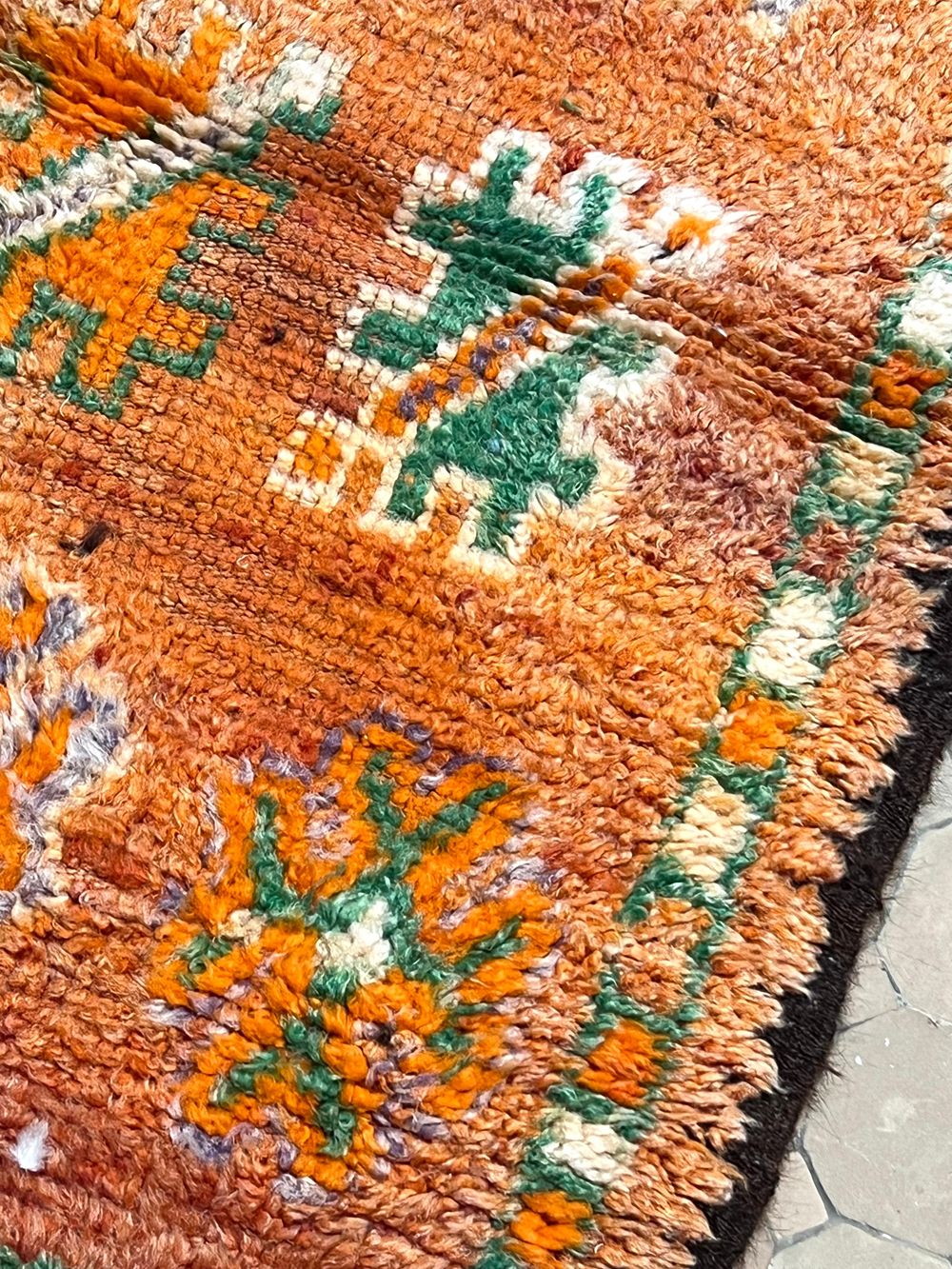Moroccan Vintage Boujaad Rug 130x90cm