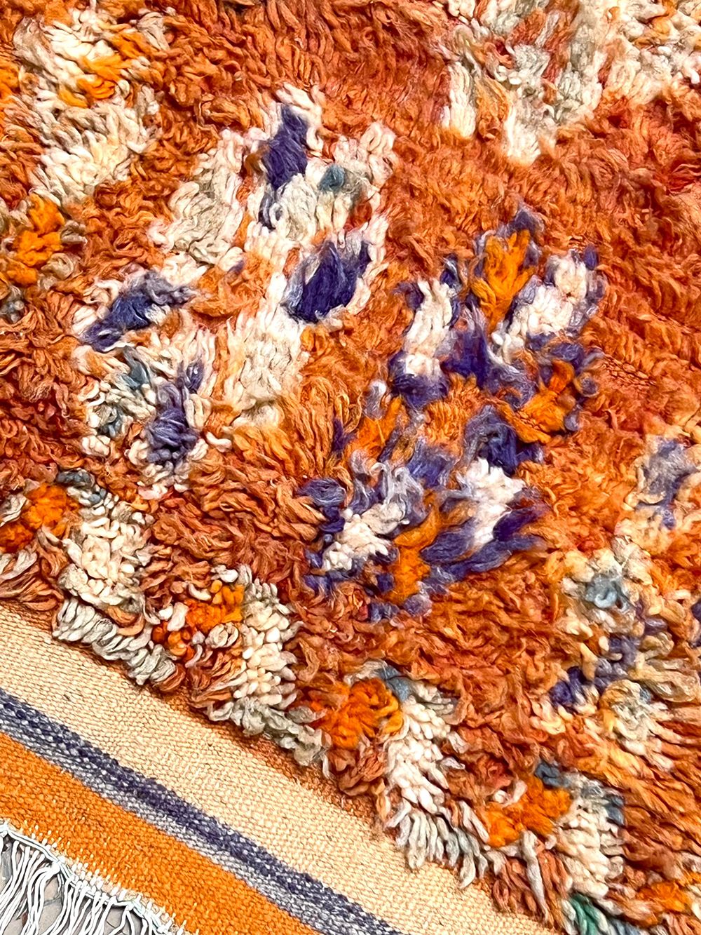 Marokkolainen vintage Boujaad matto 140x80cm