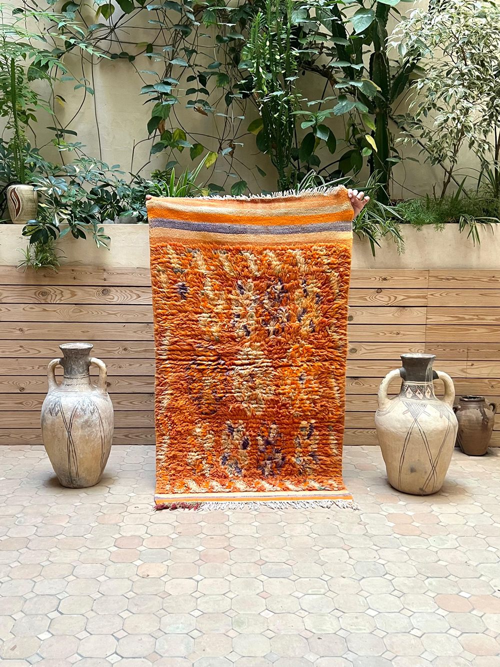 Marokkolainen vintage Boujaad matto 140x80cm