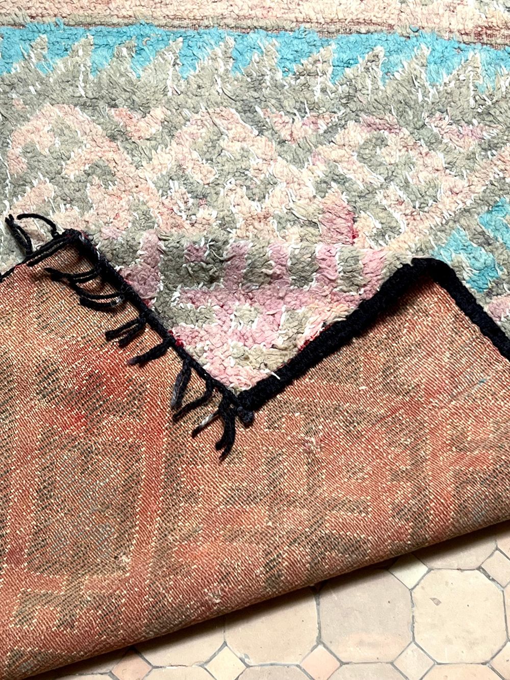Moroccan Vintage Boujaad Rug 140x85cm