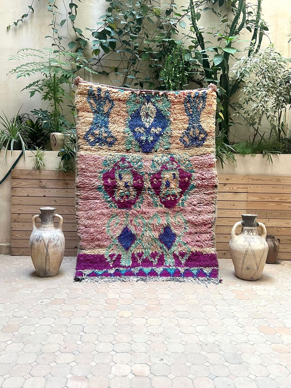 Moroccan Vintage Boujaad Rug 170x130cm