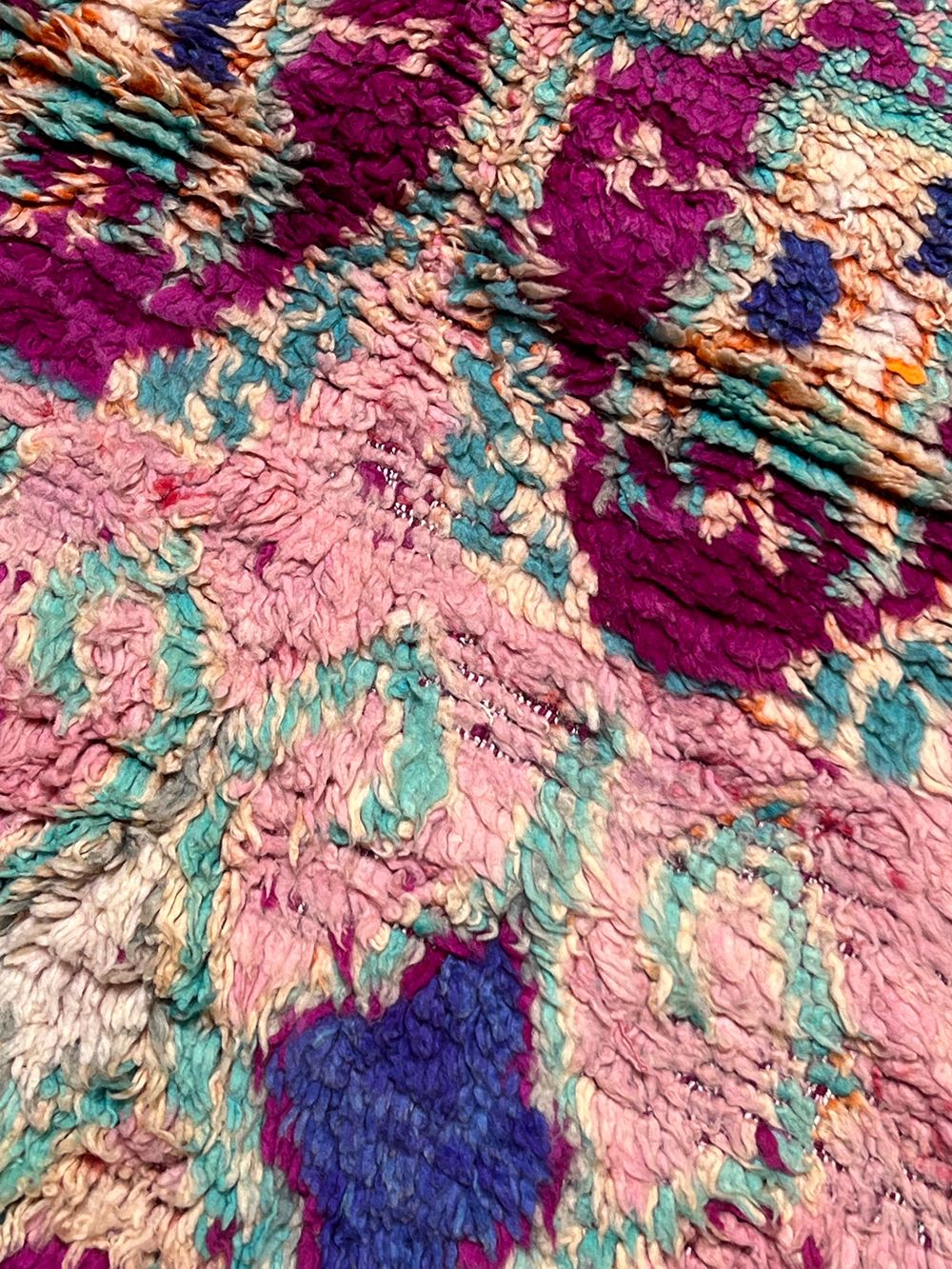 Moroccan Vintage Boujaad Rug 170x130cm
