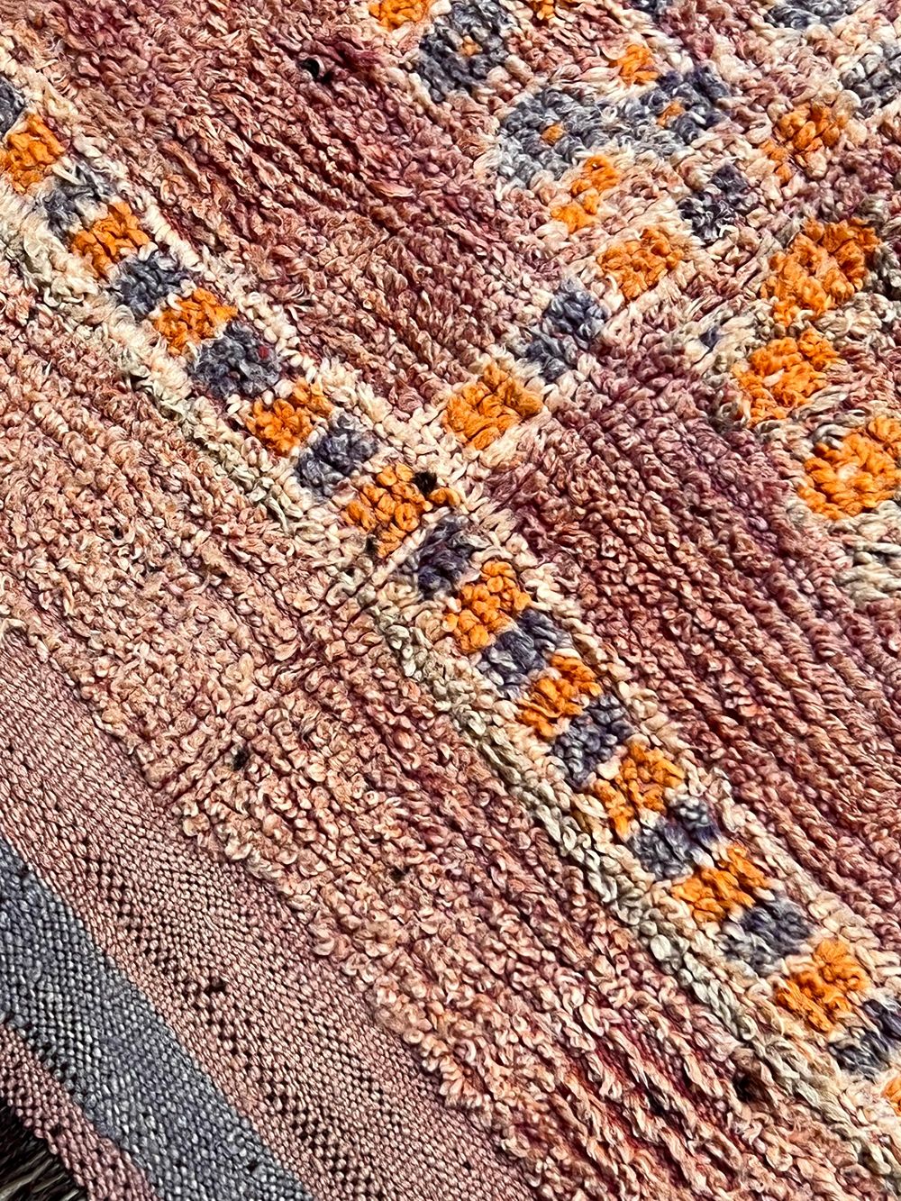 Marokkolainen vintage Boujaad matto 250x130cm