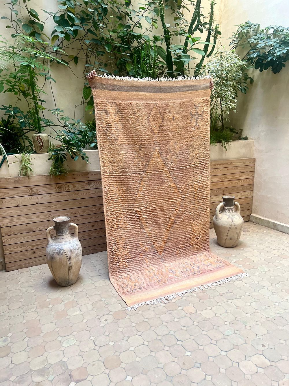 Moroccan Vintage Boujaad Rug 220x115cm