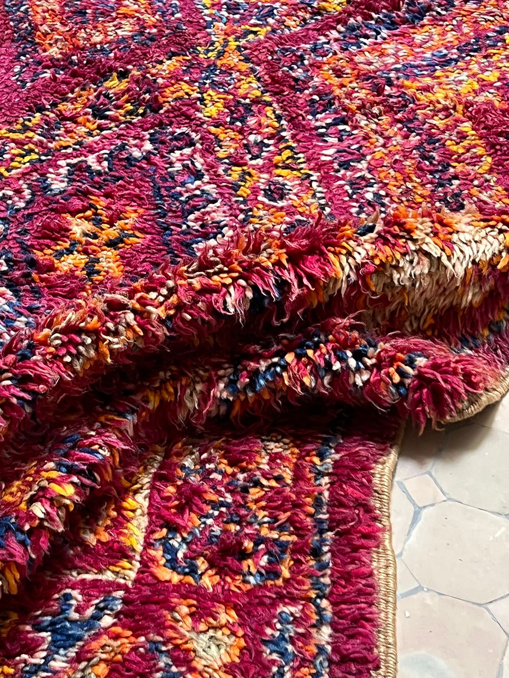 Marokkolainen vintage Zayane matto 300x205cm