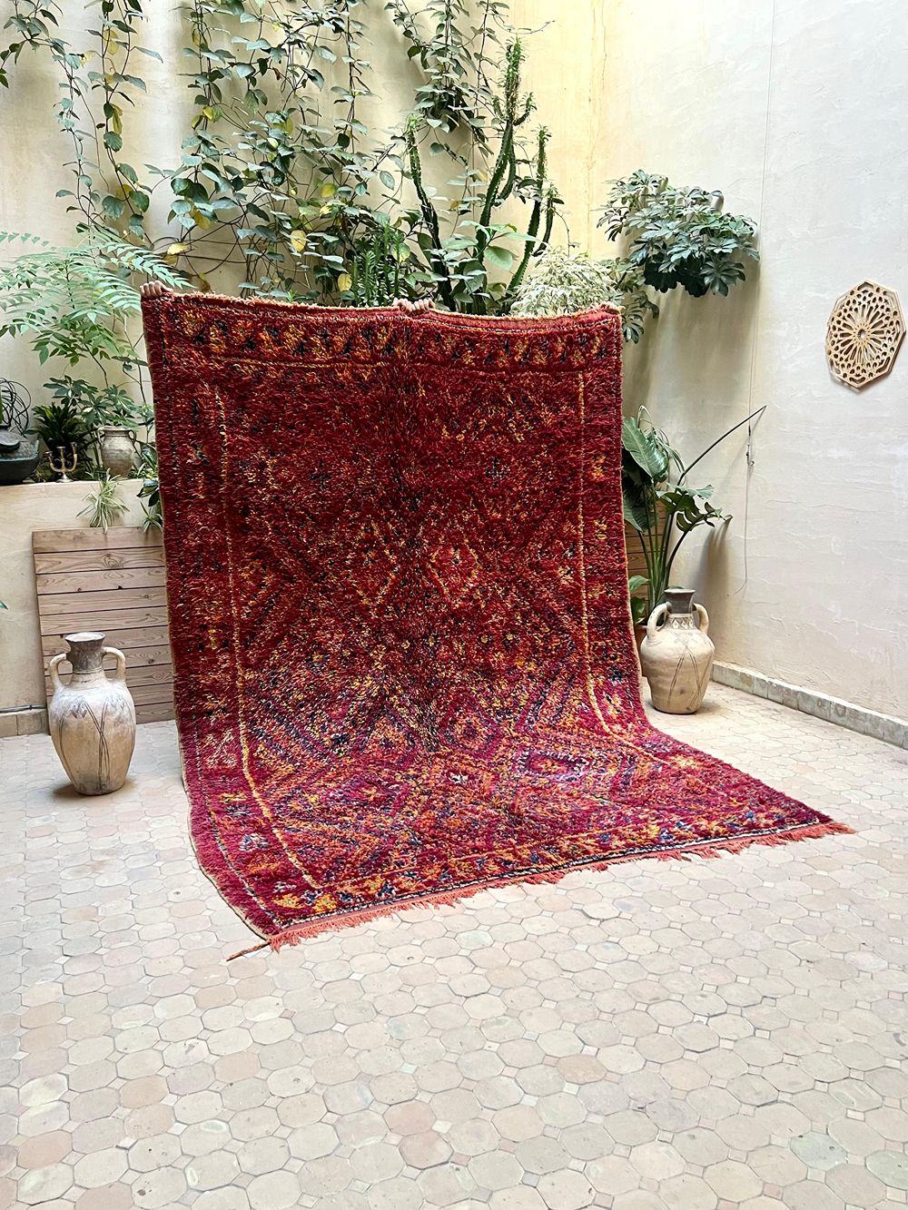 Marokkolainen vintage Zayane matto 300x205cm