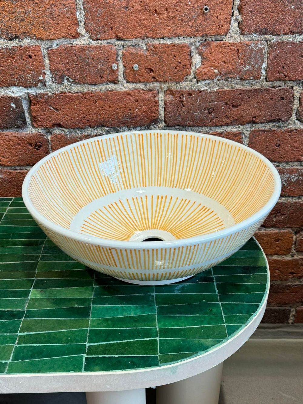 Keraaminen käsienpesuallas Beam ⌀35cm