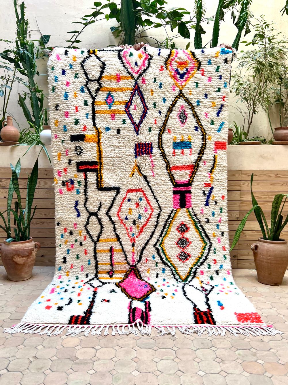 Moroccan Azilal Rug 260x140cm