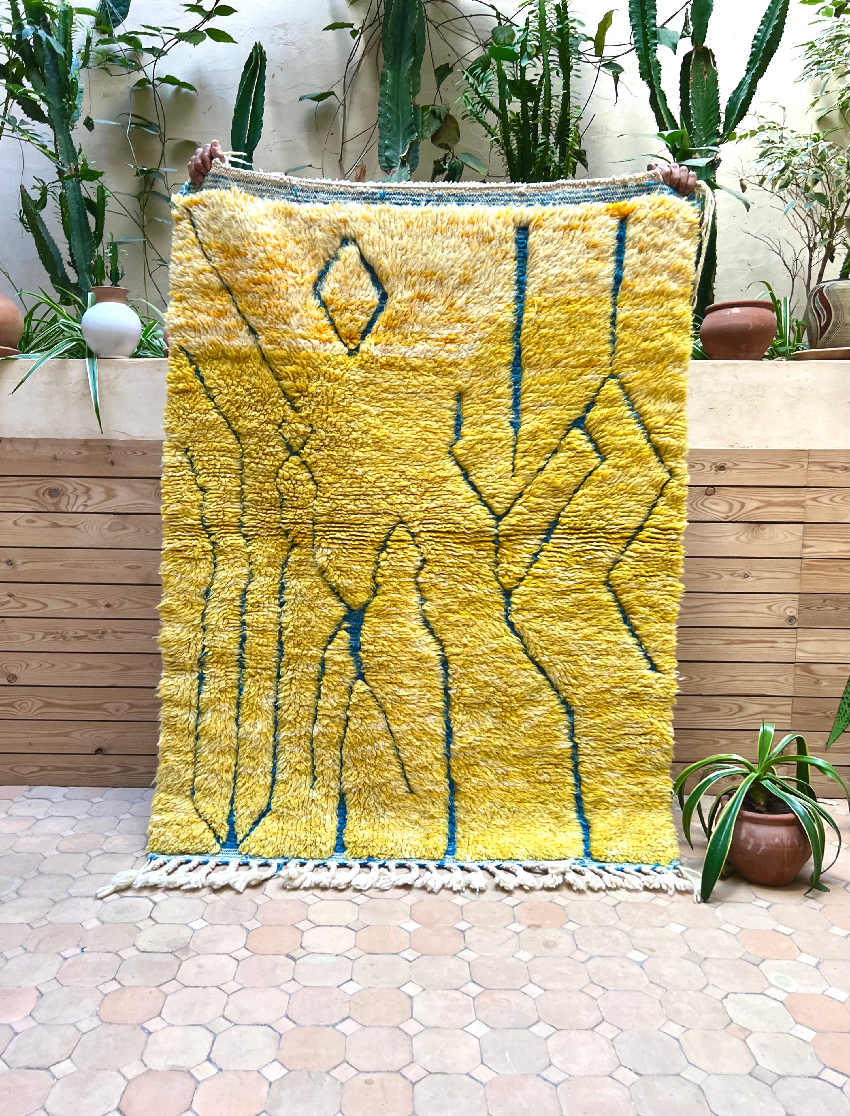 Marokkolainen Boujaad-matto 150x115cm