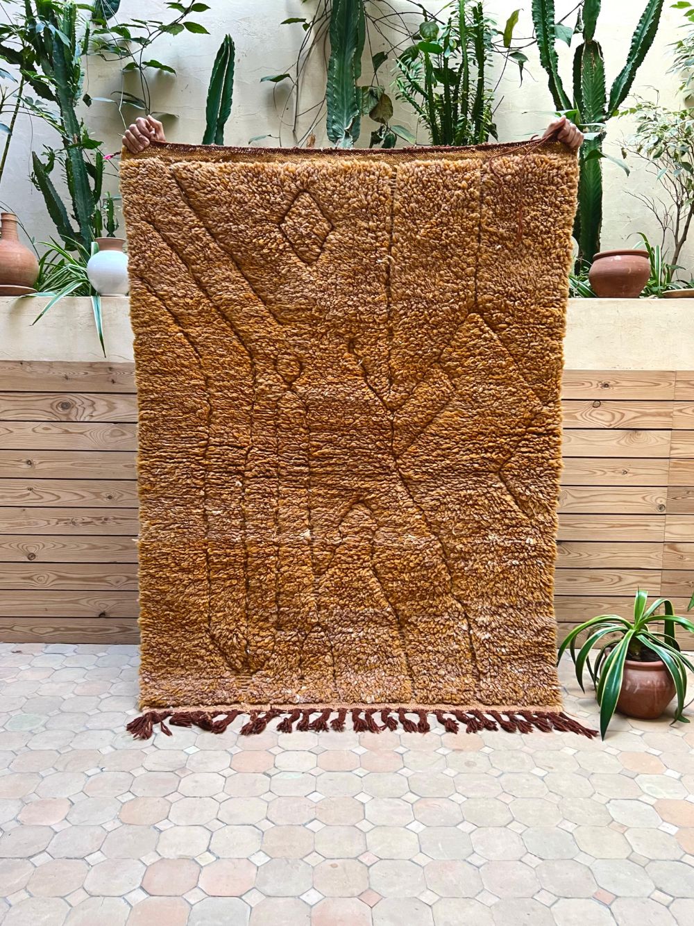  Marokkolainen Boujaad-matto 150x110cm