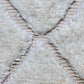 Marokkolainen valkoinen matto 380x310cm