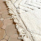 Nata - Moroccan Black & White Rug 245x150cm