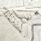 Nata - Moroccan Black & White Rug 245x150cm