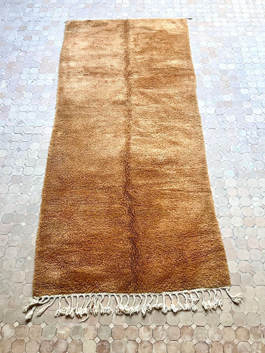 Marokkolainen ruskea matto 345x150cm