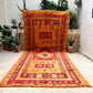 Marokkolainen vintage Boujaad matto 450x165cm