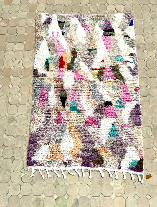 Marokkolainen Boujaad matto 160x105cm