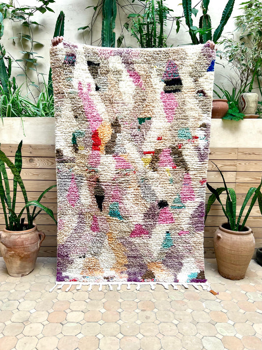 Marokkolainen Boujaad matto 160x105cm