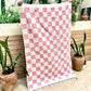 Marokkolainen ruudullinen matto 155x95cm