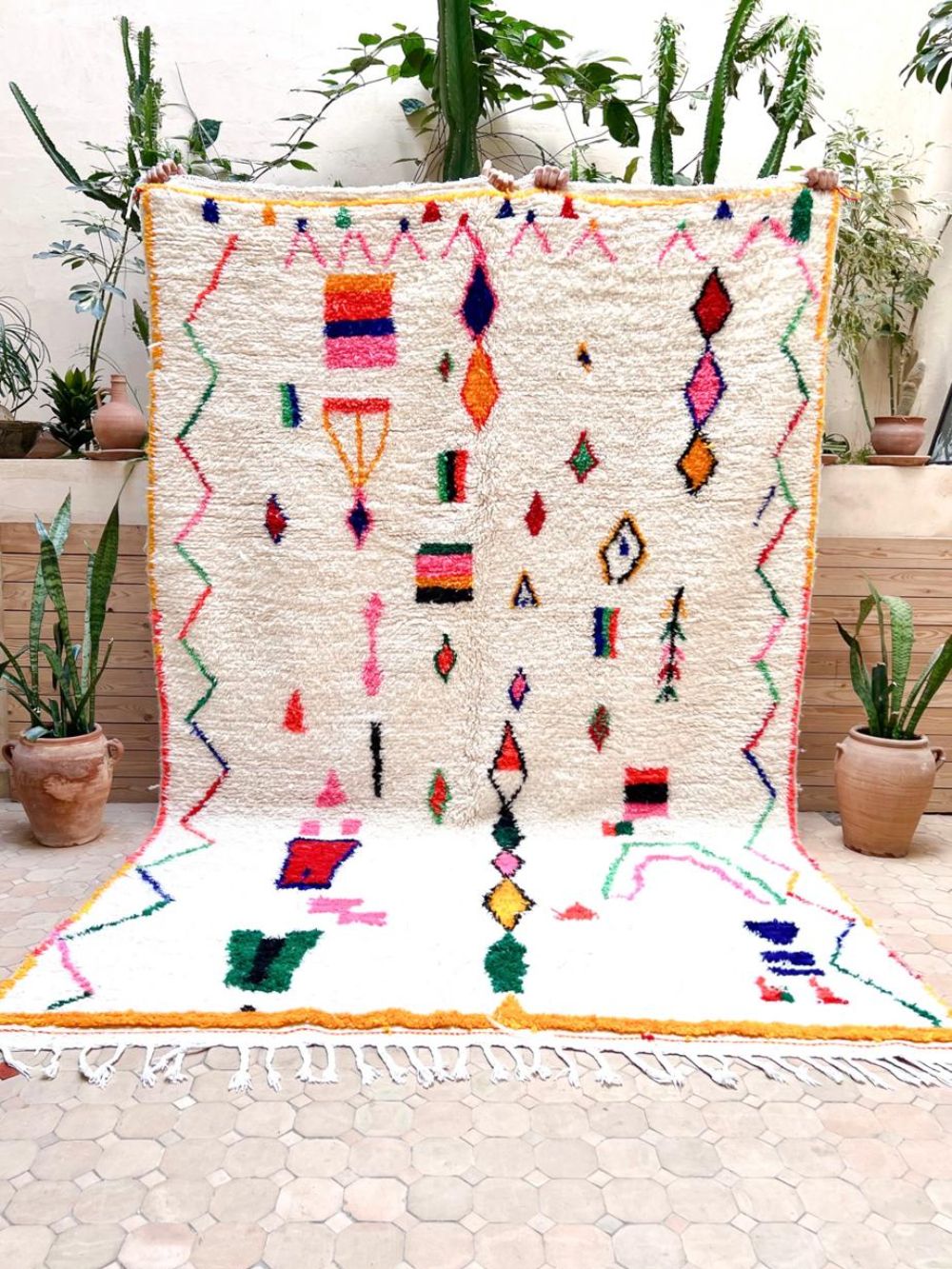 Marokkolainen Azilal-matto 300x190cm