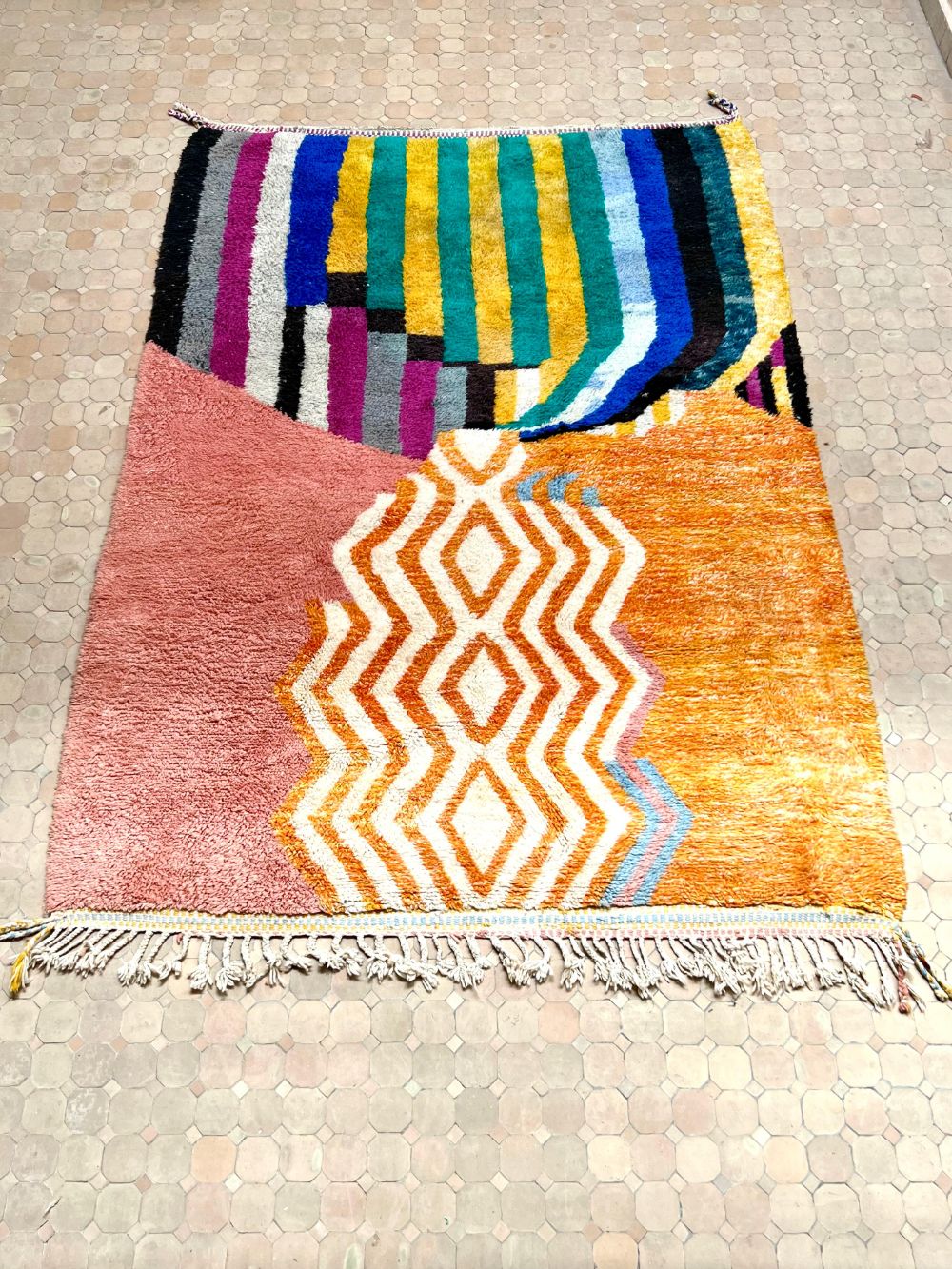 Marokkolainen Aurinko-matto 300x210cm