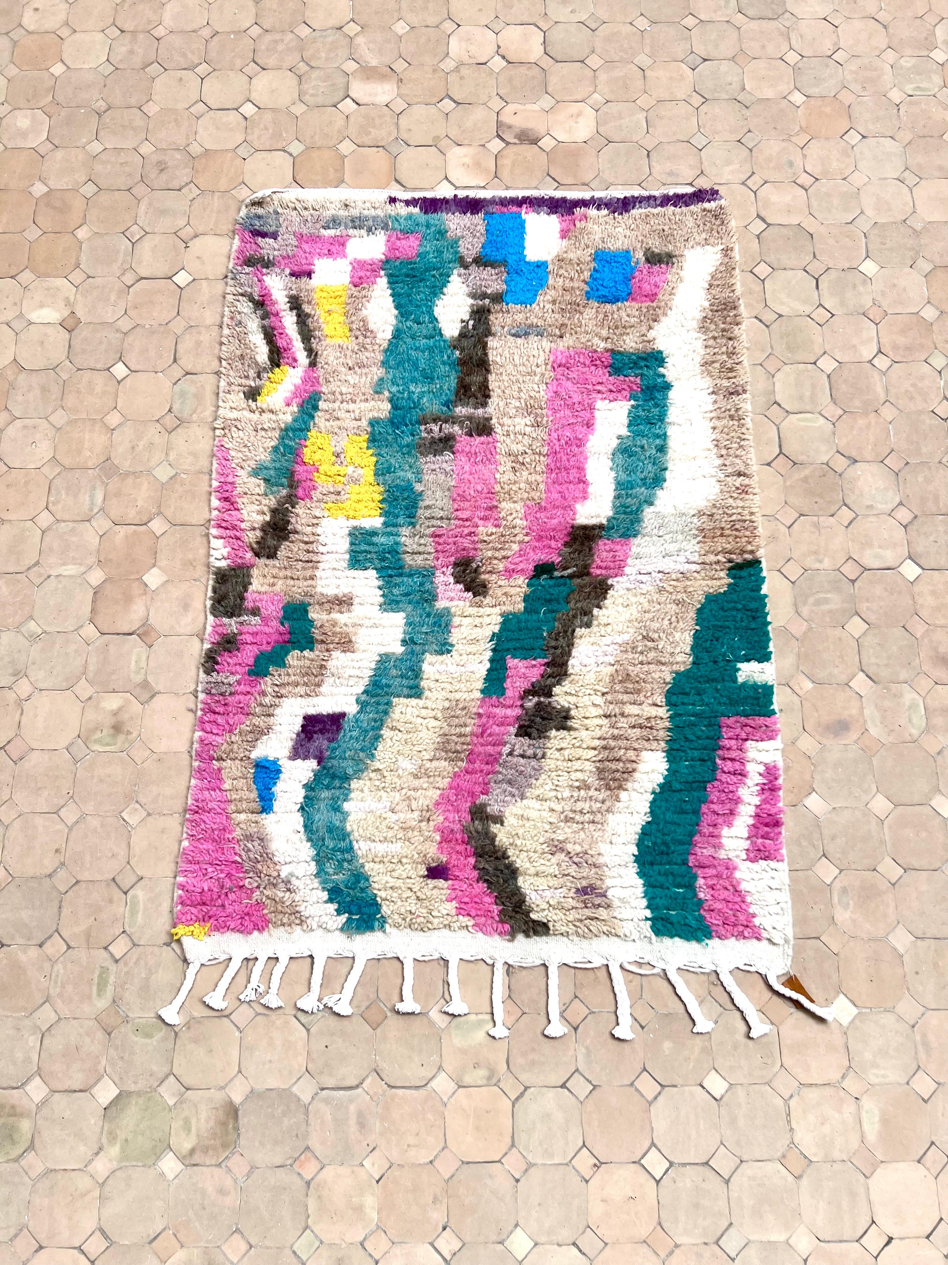 Moroccan Boujaad Rug 140x95cm