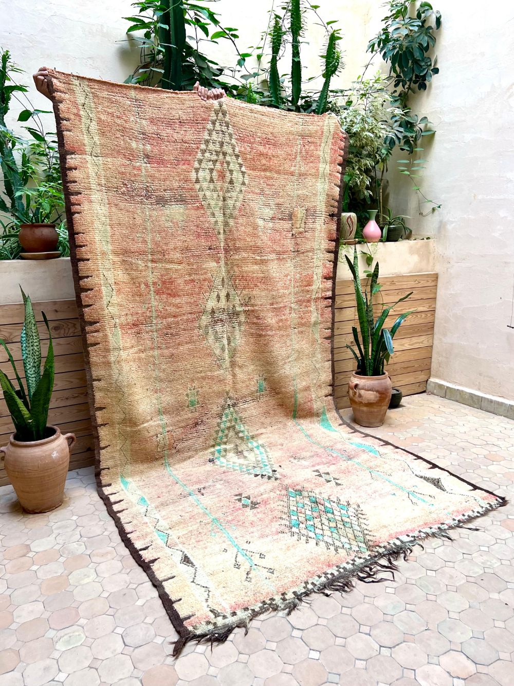 Moroccan Vintage Boujaad Rug 300x155cm