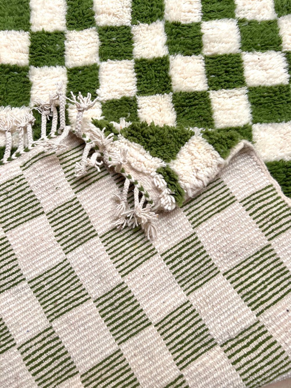Marokkolainen ruudullinen matto 220x100cm