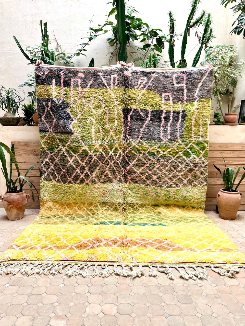 Moroccan Boujaad Rug 295x210cm