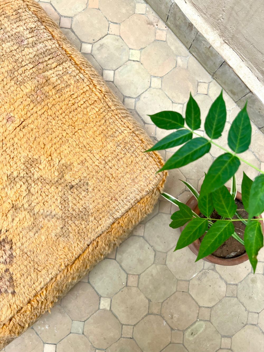 Marokkolainen vintage pouf
