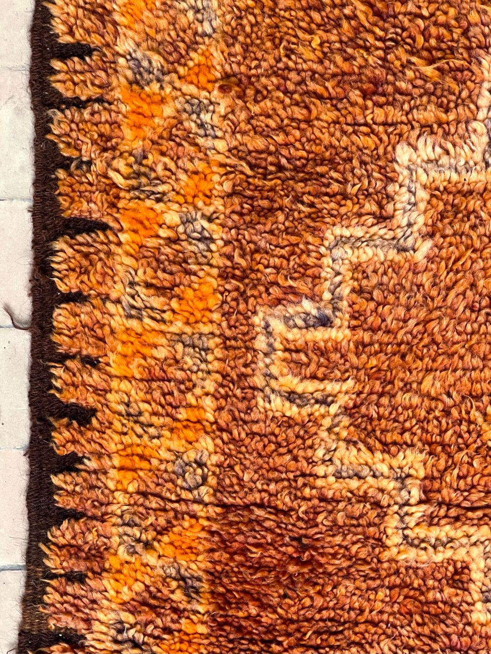 Marokkolainen vintage Boujaad matto 220x145cm