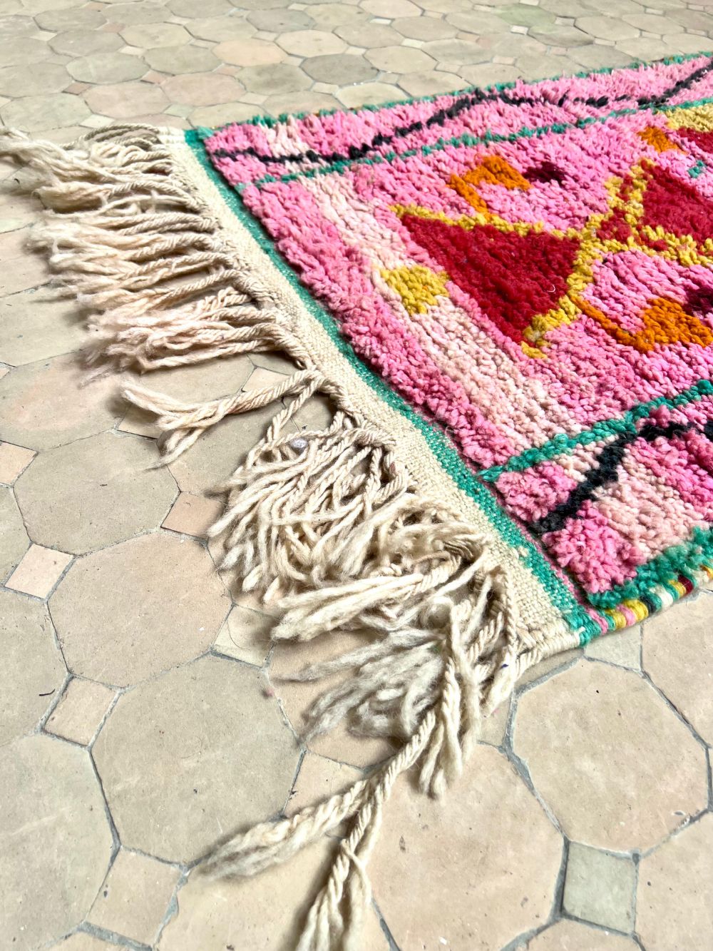 Moroccan Boujaad Runner 410x70cm