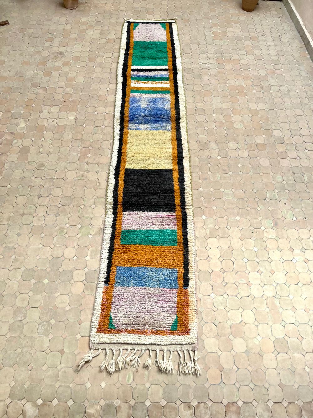 Marokkolainen käytävämatto Boujaad 415x75cm