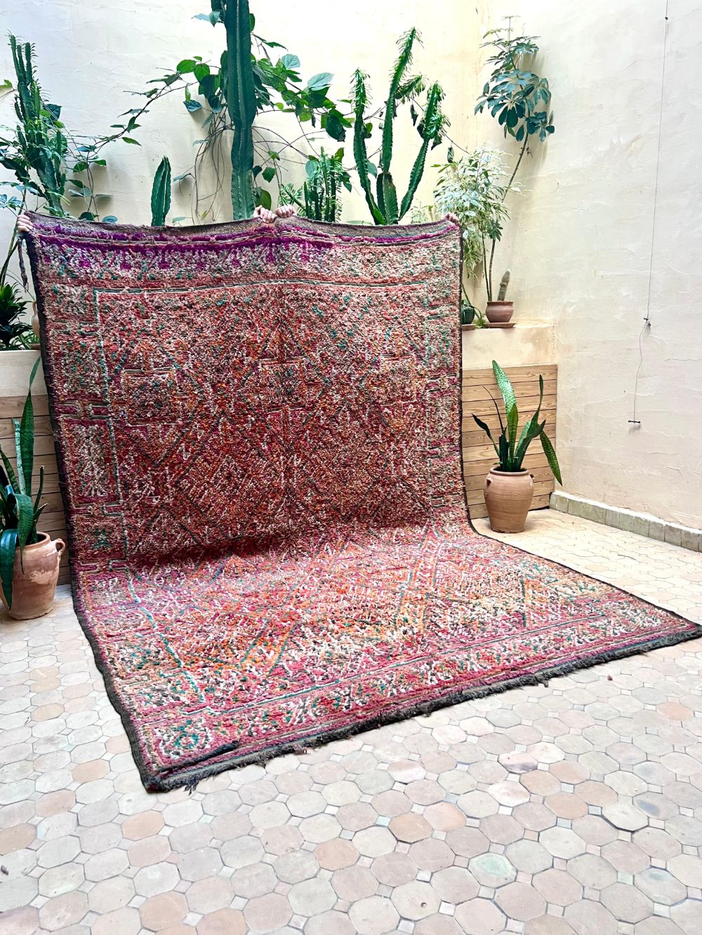 Moroccan Vintage Zayane Rug 320x215cm