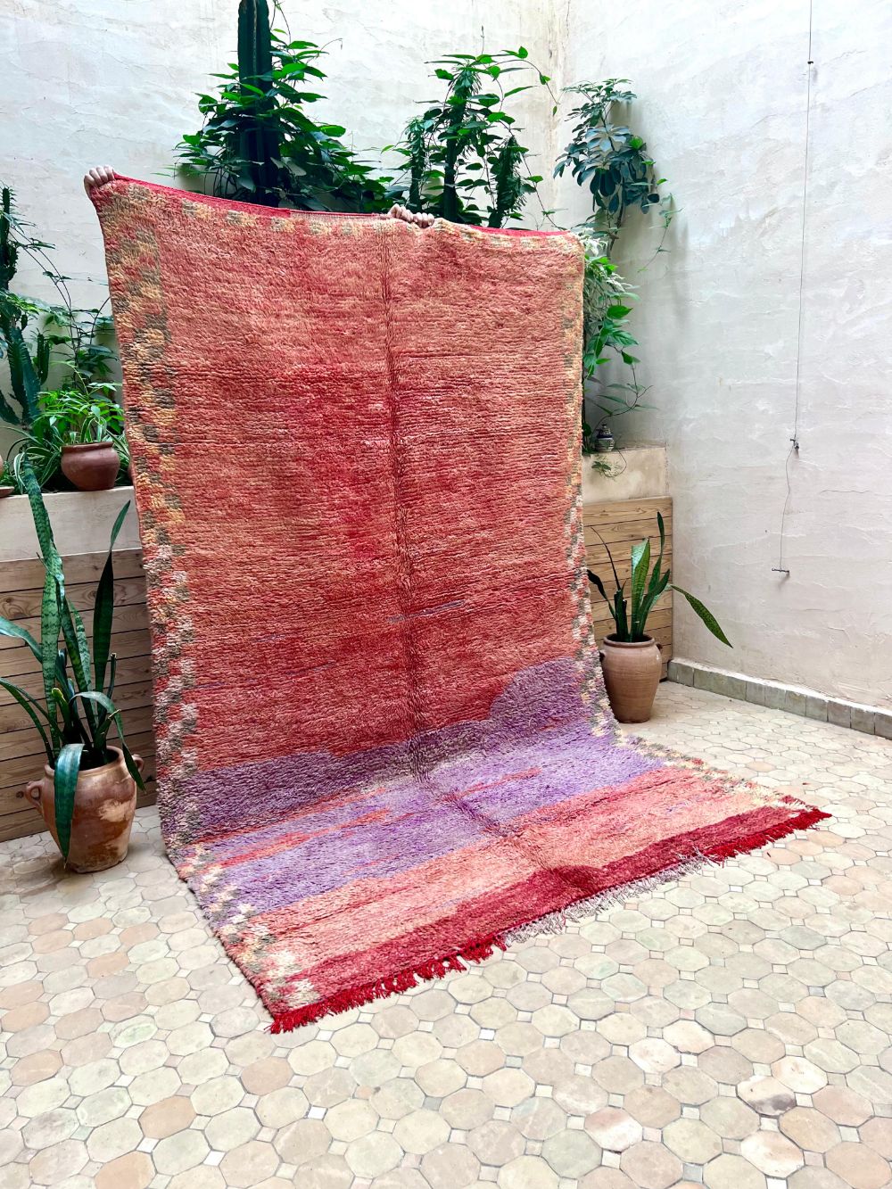 Marokkolainen vintage Boujaad matto 305x175cm