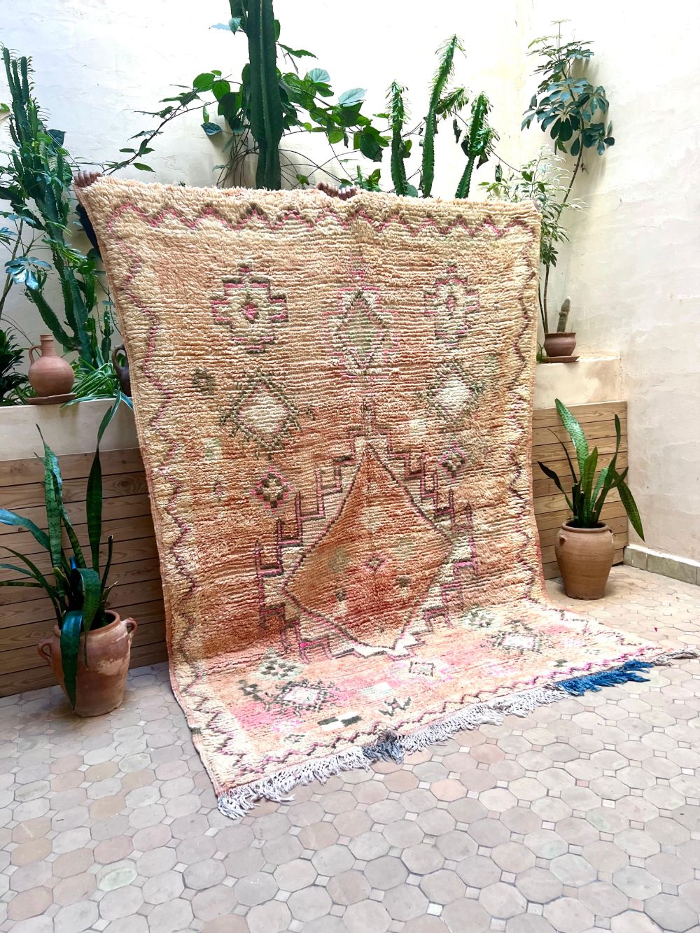 Moroccan Vintage Boujaad Rug 260x180cm