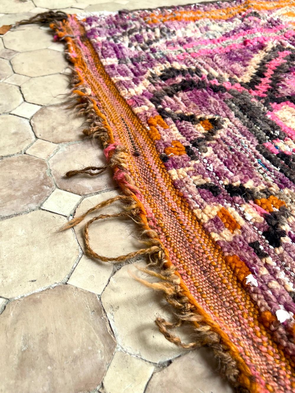Moroccan Vintage Boujaad Rug 245x160cm