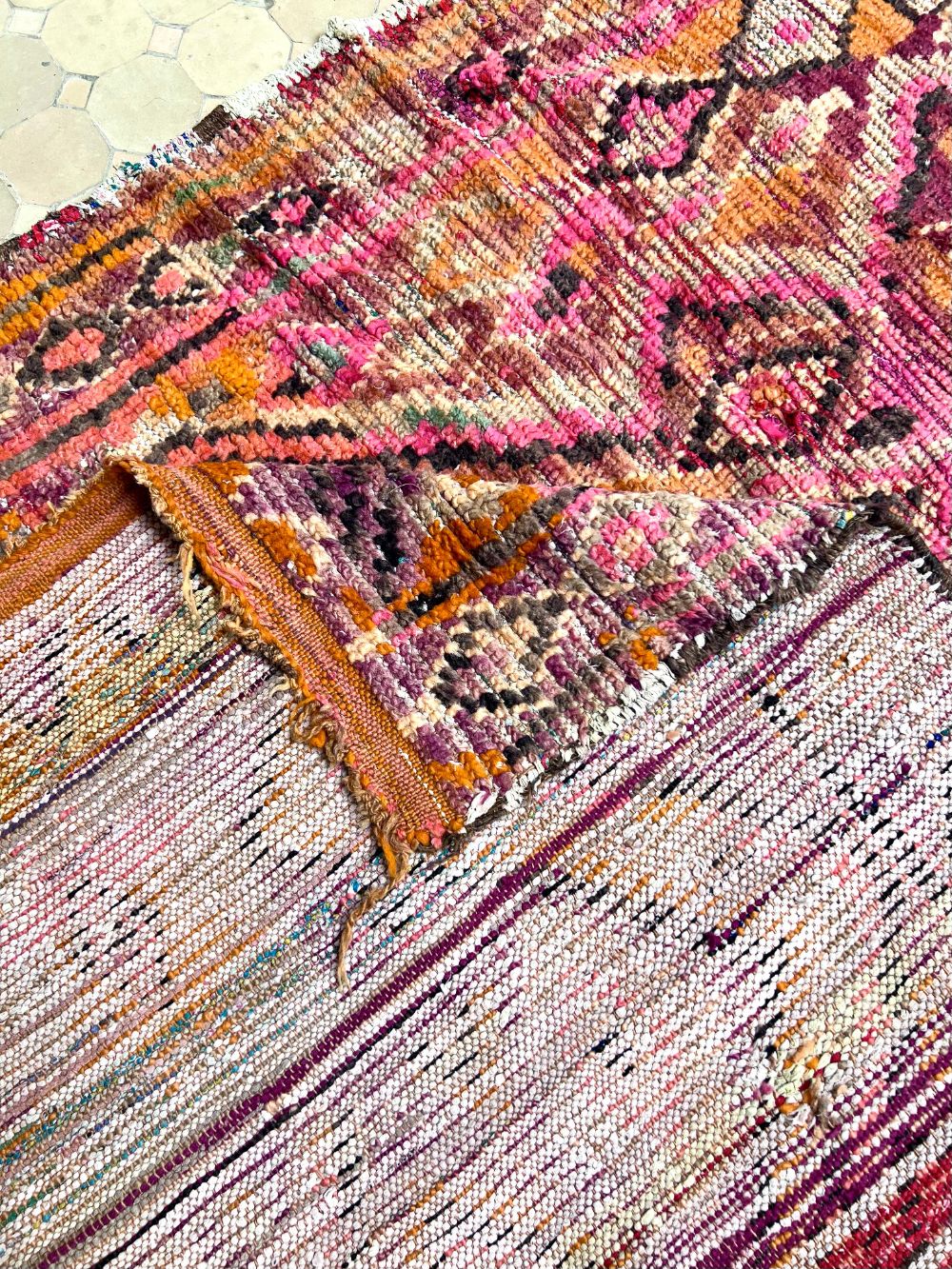 Moroccan Vintage Boujaad Rug 245x160cm
