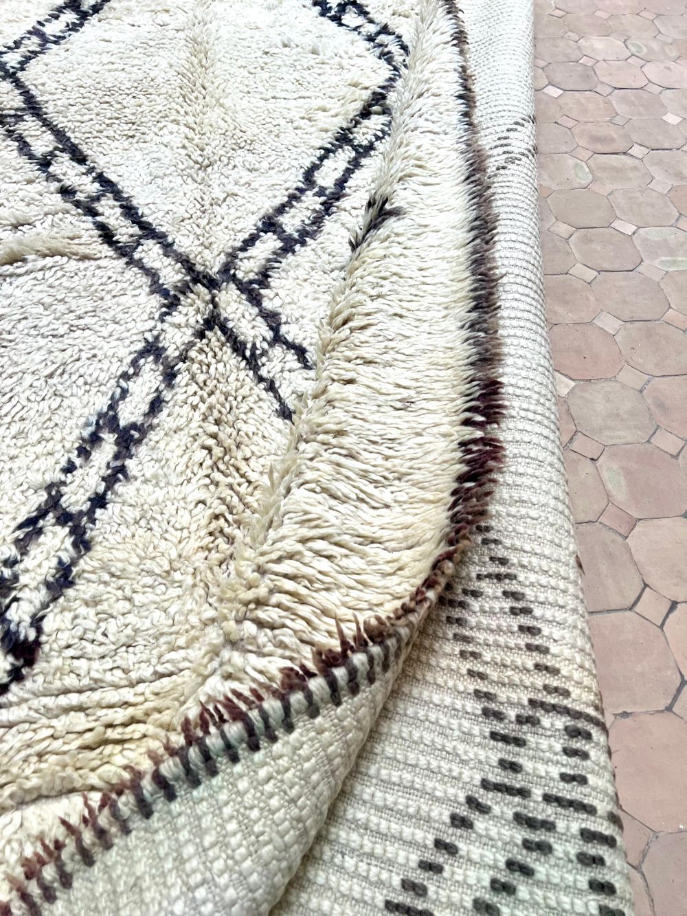 Marokkolainen Semi vintage Marmoucha matto 260x180cm