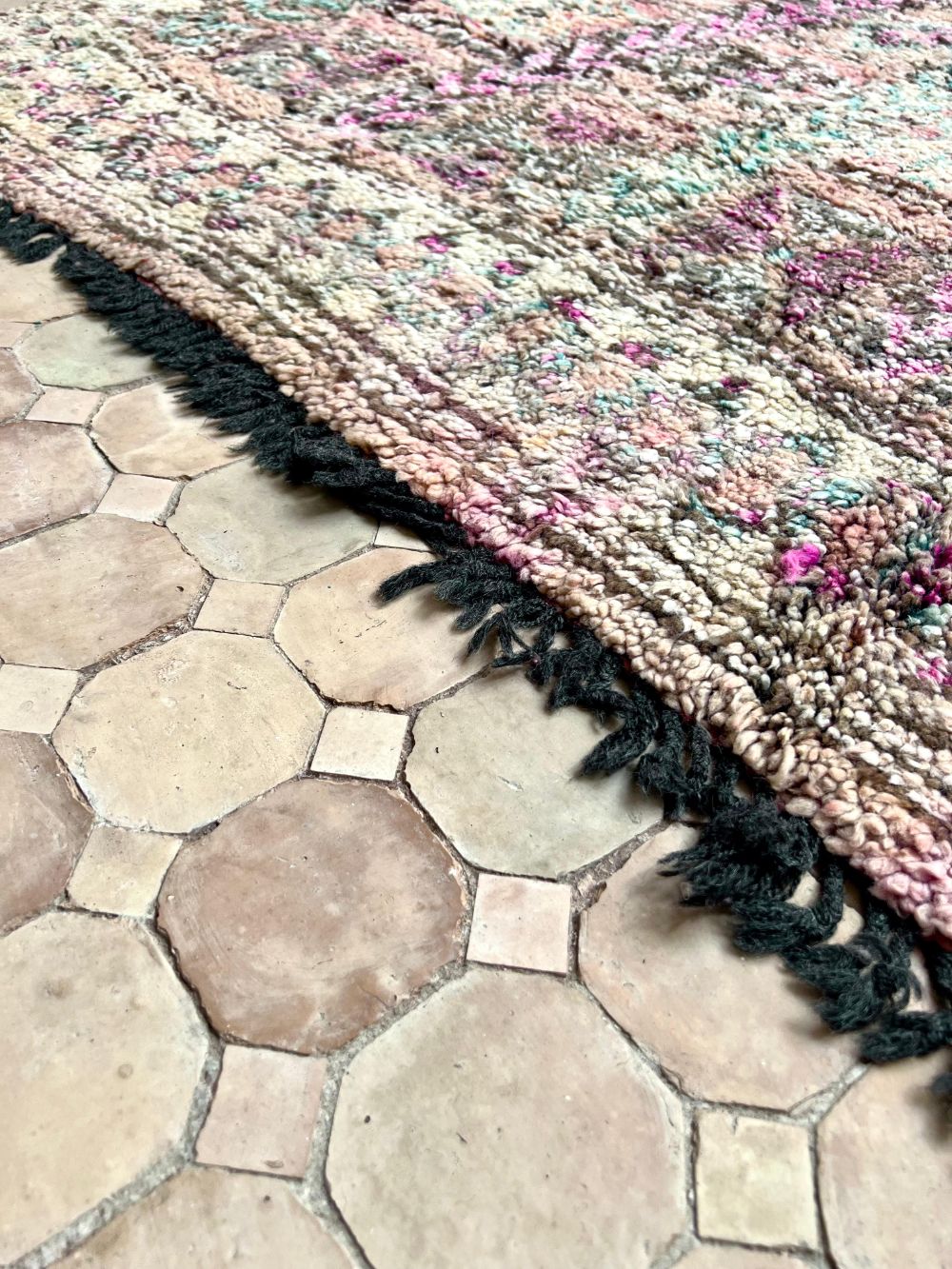 Moroccan Vintage Boujaad Rug 405x230cm