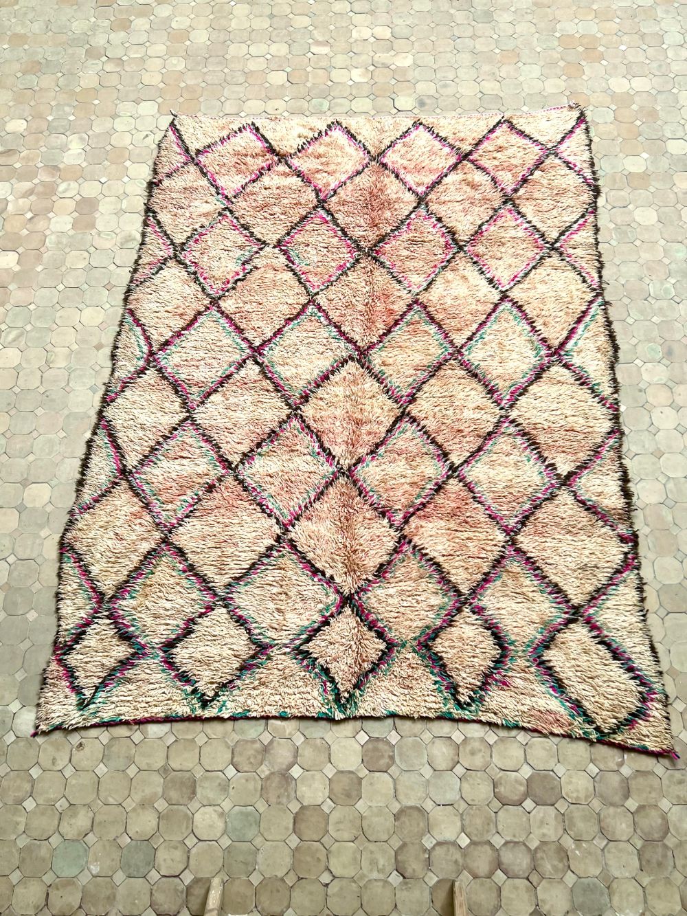 Moroccan Vintage Boujaad Rug 265x190cm