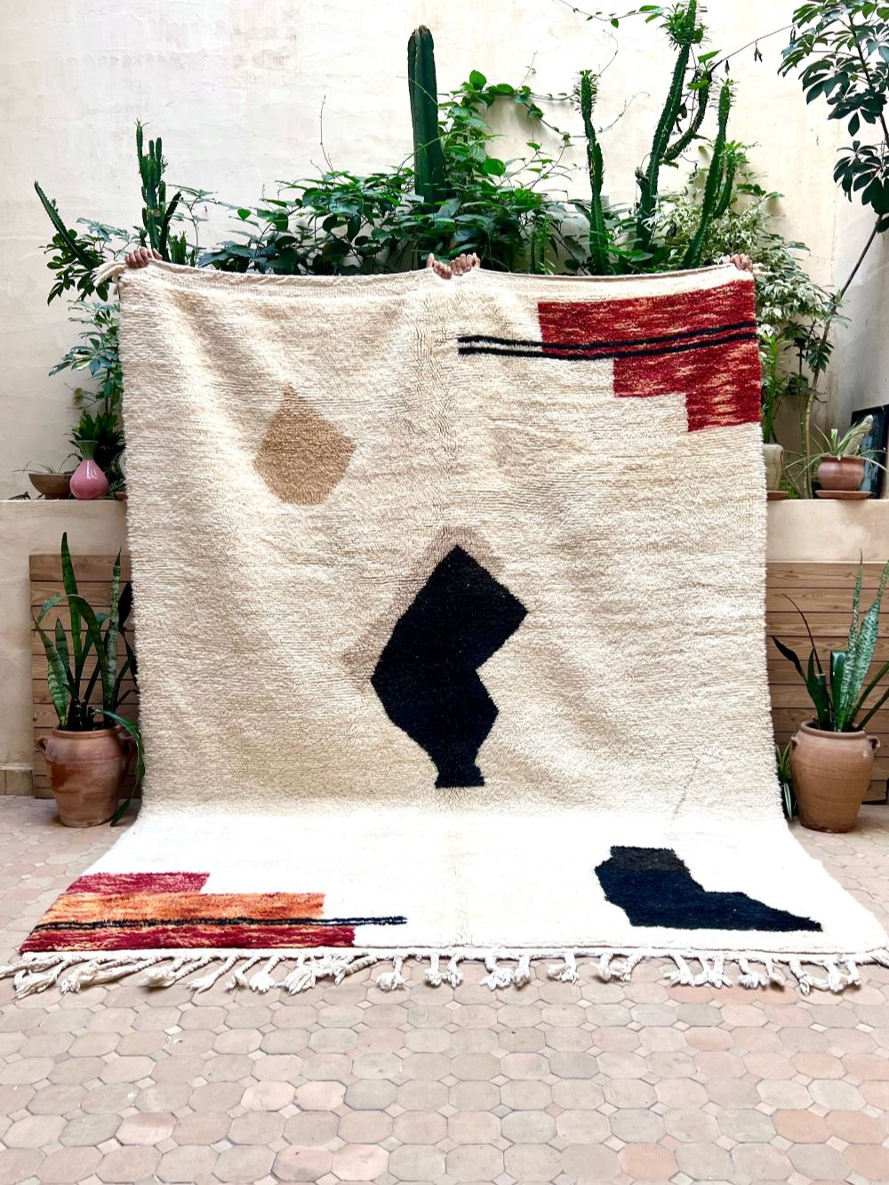 Moroccan Cat Rug 290x215cm