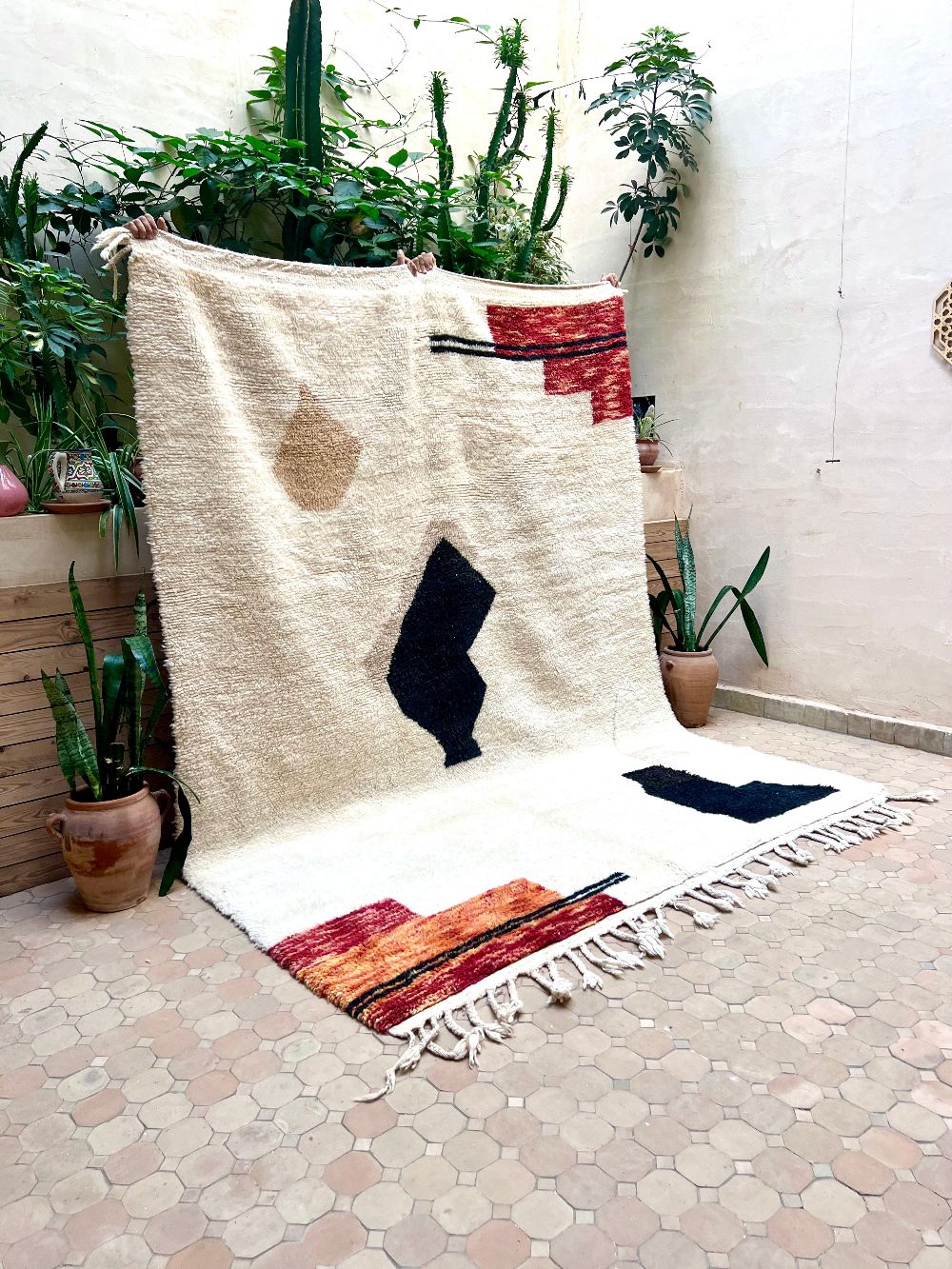 Moroccan Cat Rug 290x215cm