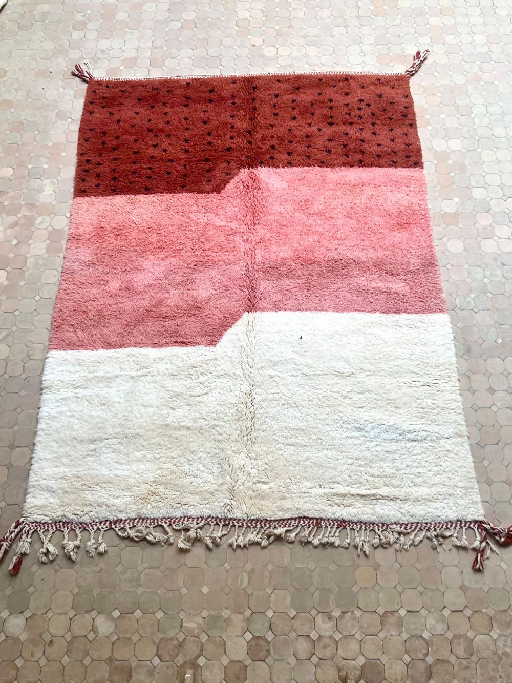 Moroccan Marshmallow Rug 310x215cm