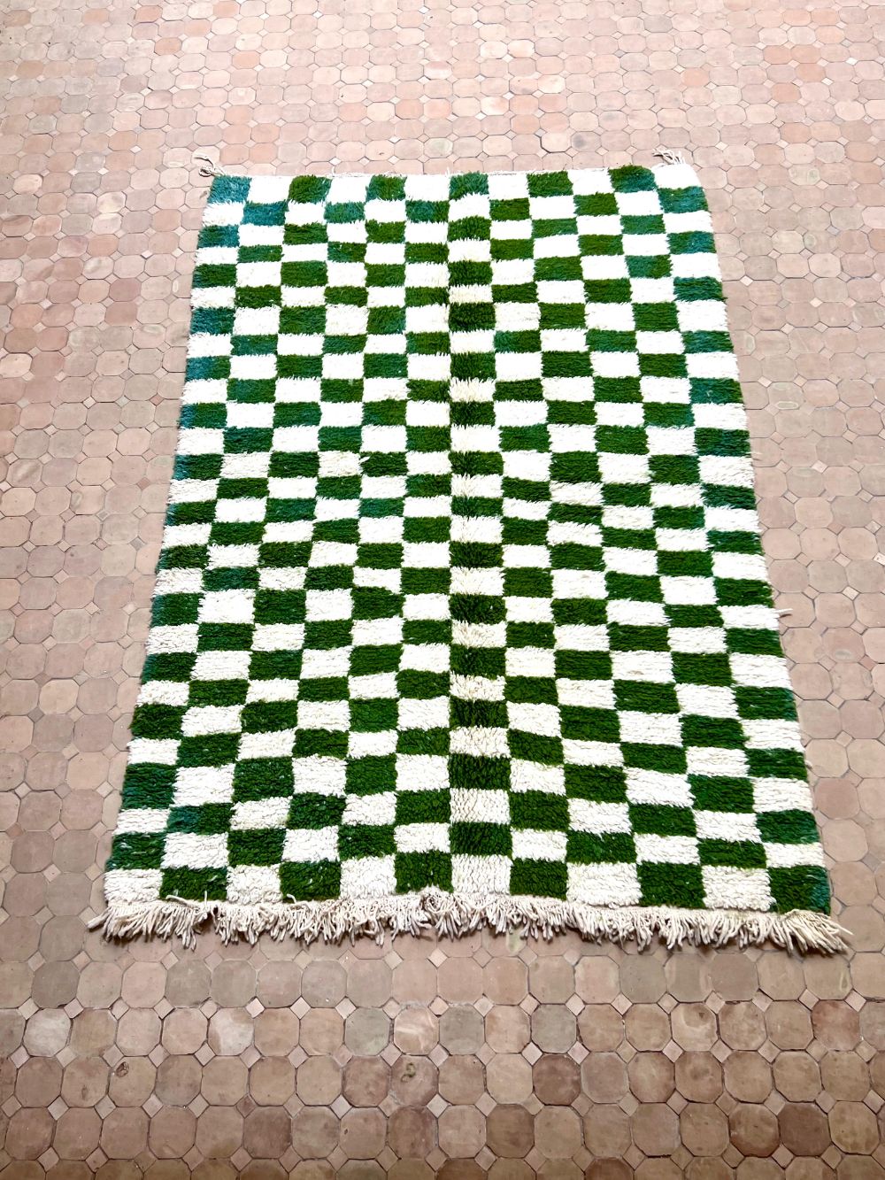 Moroccan Checkered Rug 235x160cm