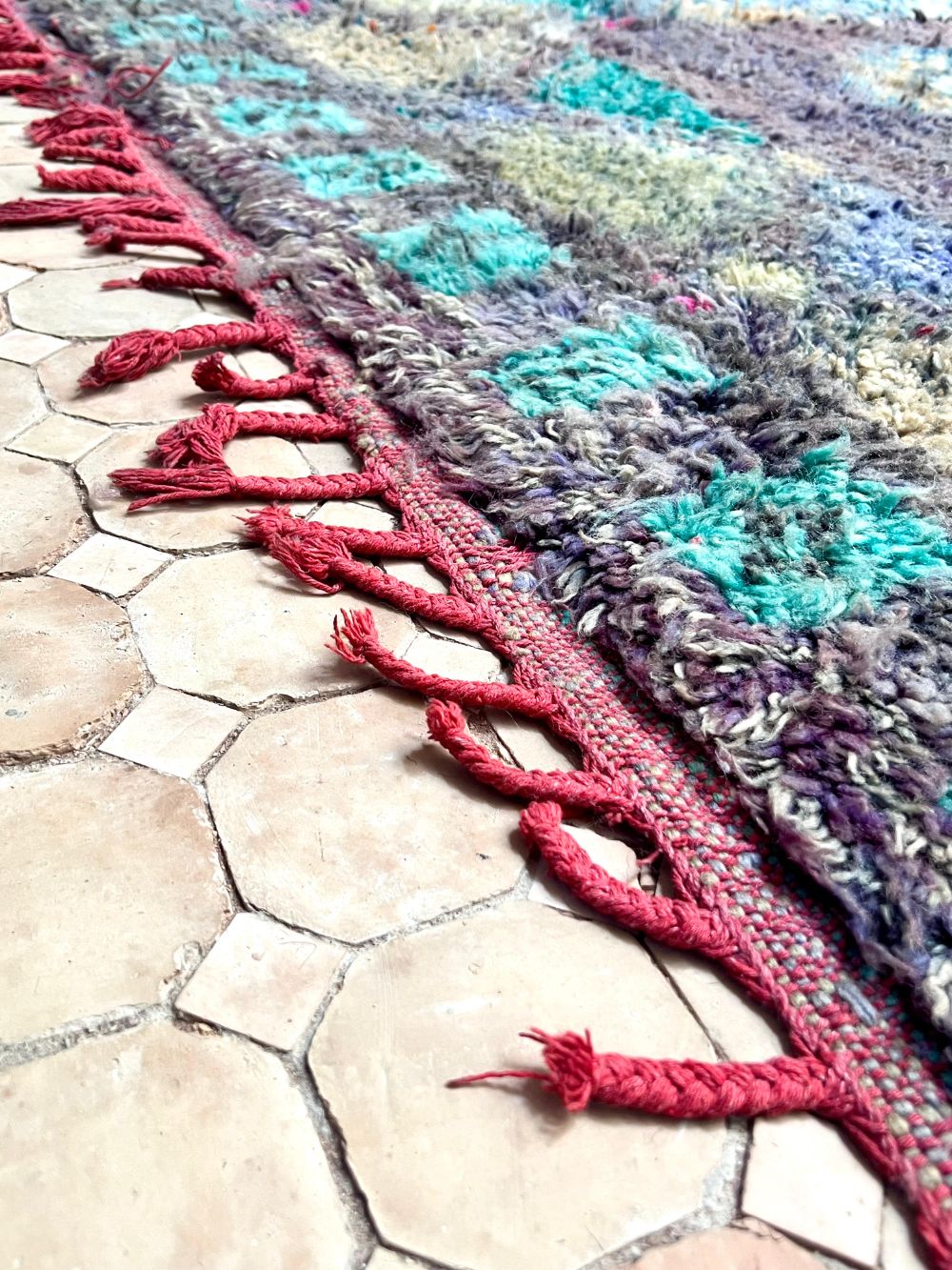 Moroccan Vintage Boujaad Rug 295x195cm