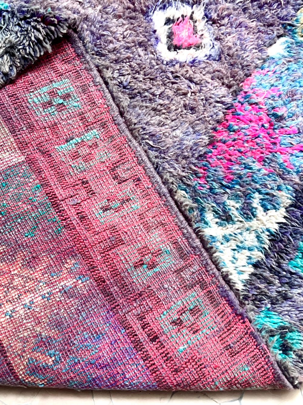 Moroccan Vintage Boujaad Rug 295x195cm