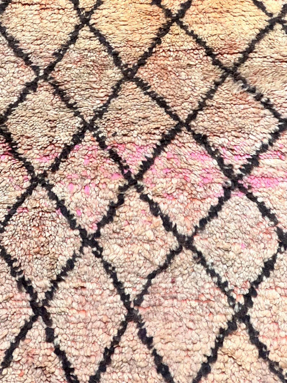 Moroccan Vintage Boujaad Rug 415x190cm