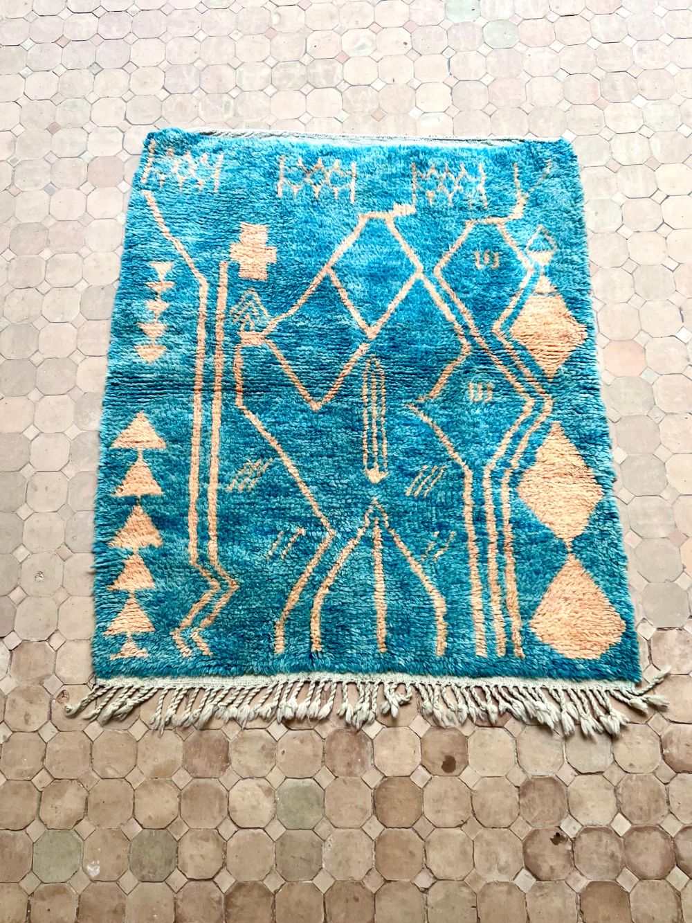 Moroccan Saghira Rug 140x115cm