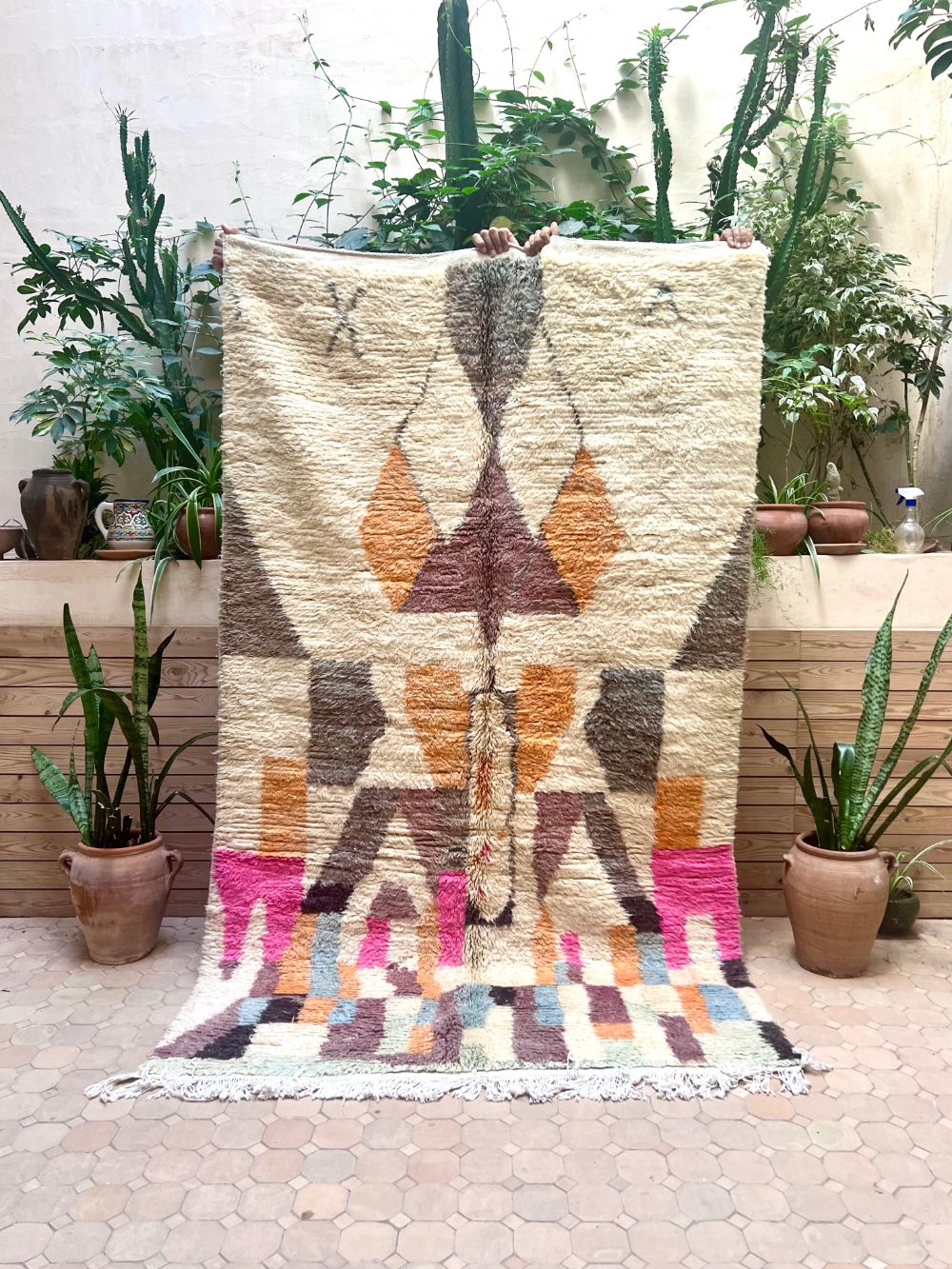 Moroccan Boujaad Rug 245x145cm