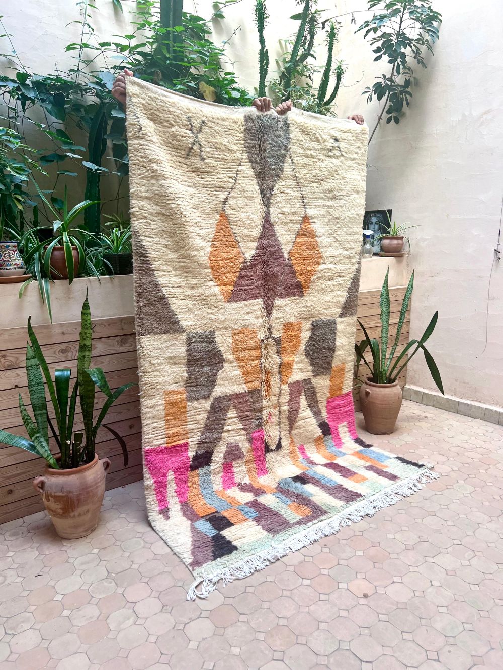 Moroccan Boujaad Rug 245x145cm